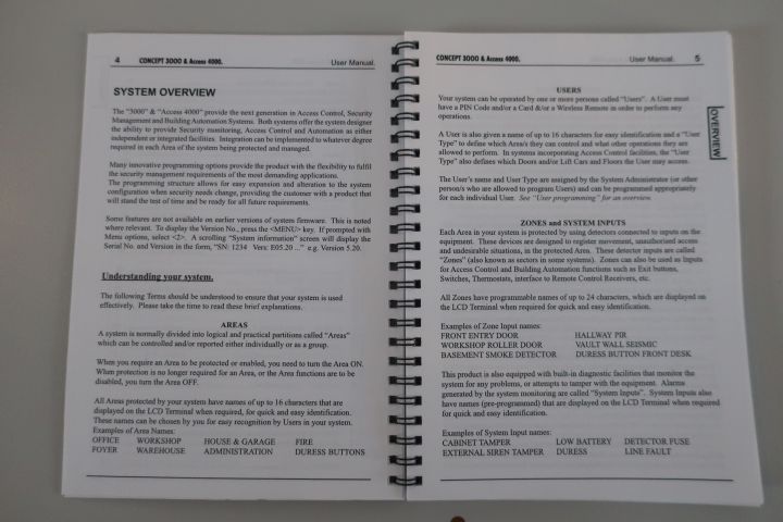 860539-5 Alarm center, Concept 4000 / Galaxy 520