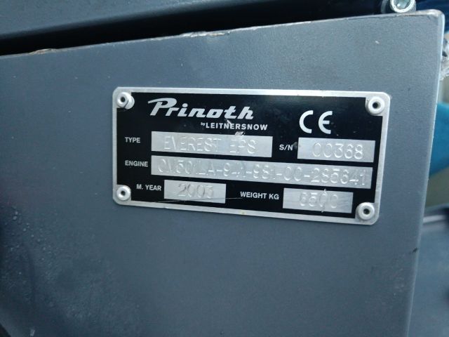 825955-83 Piste machine Prinoth Everest EPS -2003