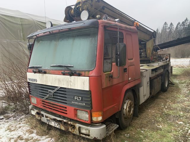 845013-1 Truck Volvo FL7 4x2 (Skylift, 227 hp, 505947 km) -1988 Rep obj