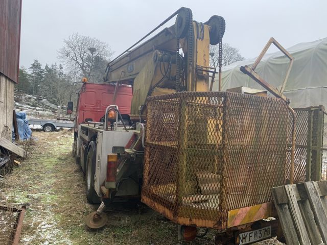 845013-4 Truck Volvo FL7 4x2 (Skylift, 227 hp, 505947 km) -1988 Rep obj