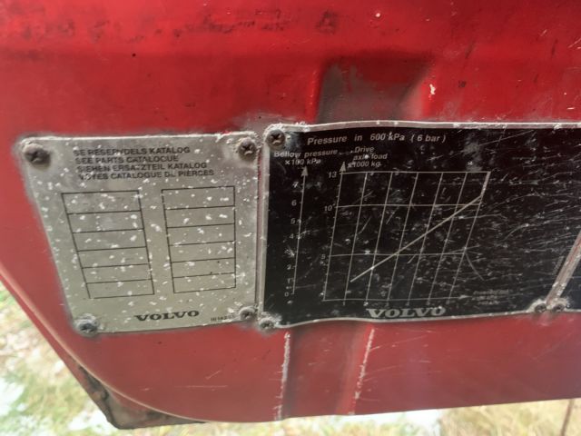 845013-26 Truck Volvo FL7 4x2 (Skylift, 227 hp, 505947 km) -1988 Rep obj