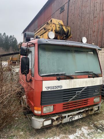 845013-28 Truck Volvo FL7 4x2 (Skylift, 227 hp, 505947 km) -1988 Rep obj