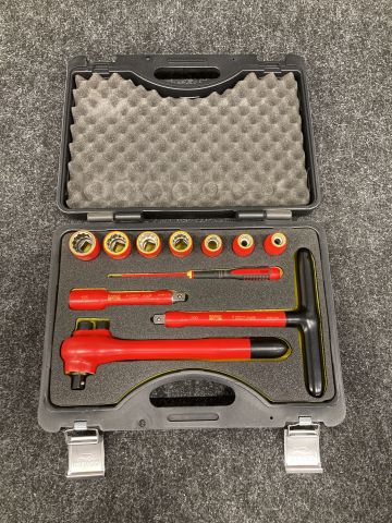 860303-2 VDE-Insulated socket set Bahco 7811DMV