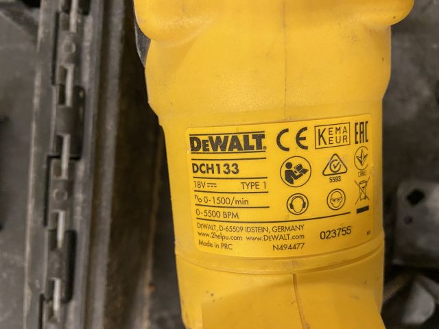 849058-61 Power hand tool 9 pieces of DeWALT with transport cart