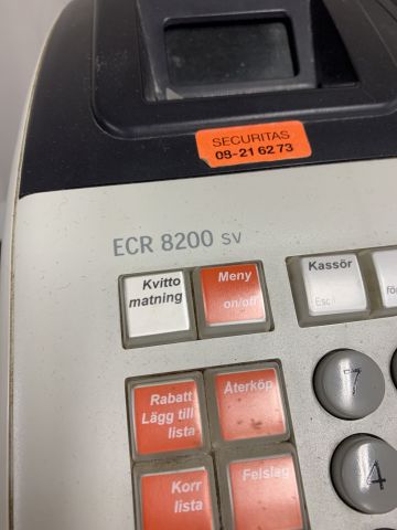 744898-6 Cash register Olivetti ECR8200 Clean Cash