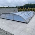 823718-2 Pool roof "Aluna Wave" 4.25m x 8.62m Kanalplast