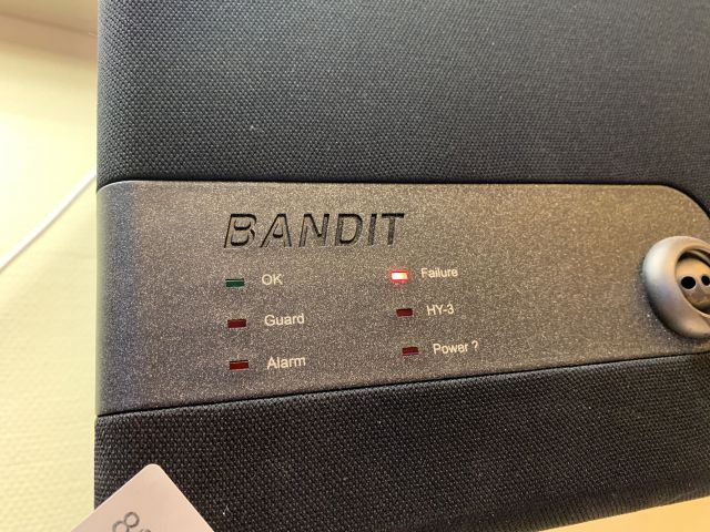 809381-2 Anti-theft smoke generator Bandit 240 DB