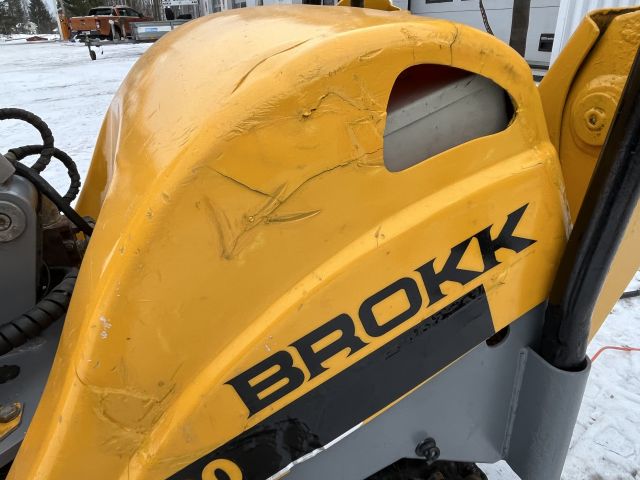 860692-16 BROKK 90 demolition robot with equipment