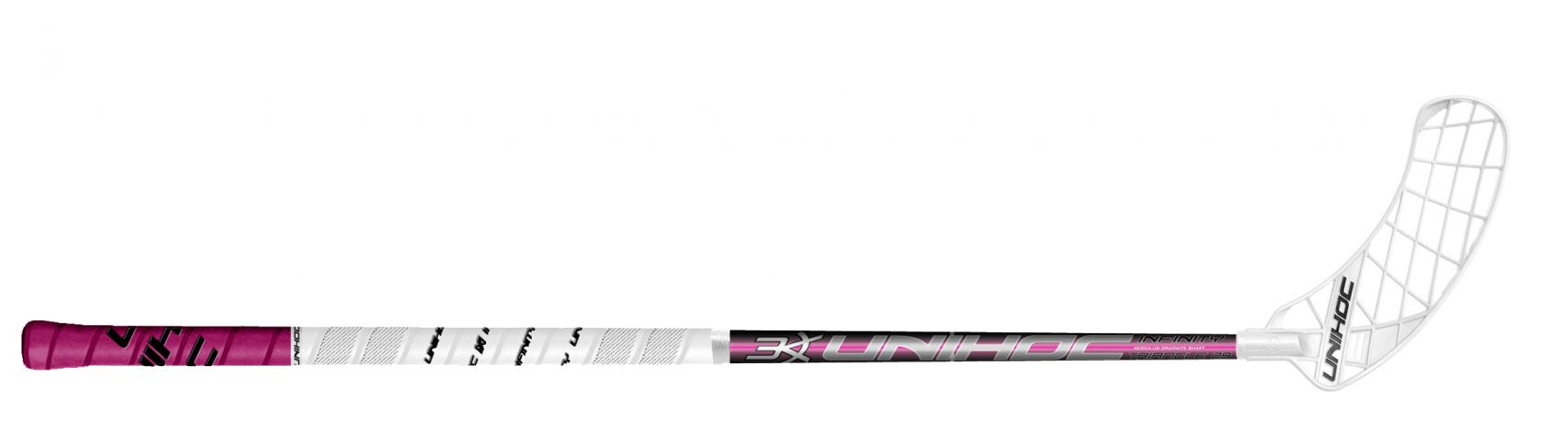 861274-1 Floorball club UNITY Triangle 29 magenta 100cm L