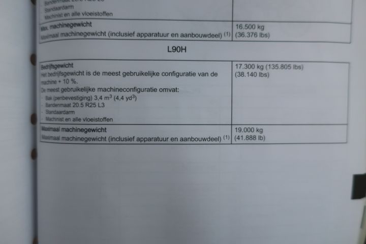 861363-97 Wheel loader, Volvo L90H - 2015