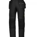 862383-1 Work trousers Snickers 6200 Holster pockets, Black, size 88