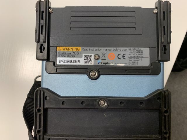 824430-7 Single fiber weld Fujikura 70S + with cap CT 50