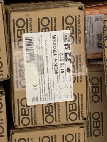 824435-8 Inventory OBO Betterman duct covers, etc. cable reels etc.