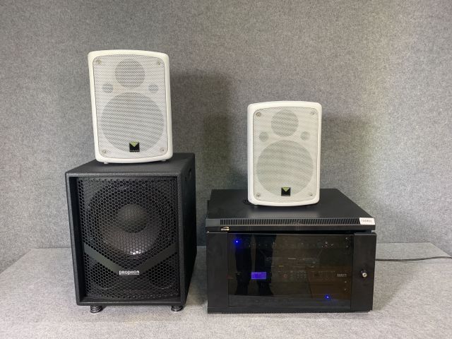 744901-1 Sound system / Rack / Speakers / Bass box