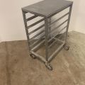 862694-2 Sheet metal trolley for GN1 / 1 sheet metal approx. 60x38x90 cm 6 sheets