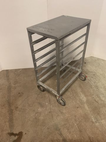 862694-2 Sheet metal trolley for GN1 / 1 sheet metal approx. 60x38x90 cm 6 sheets
