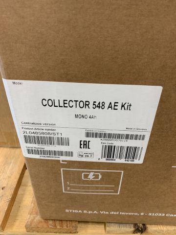 863523-2 Gräsklippare STIGA COLLECTOR 548 AE MONO