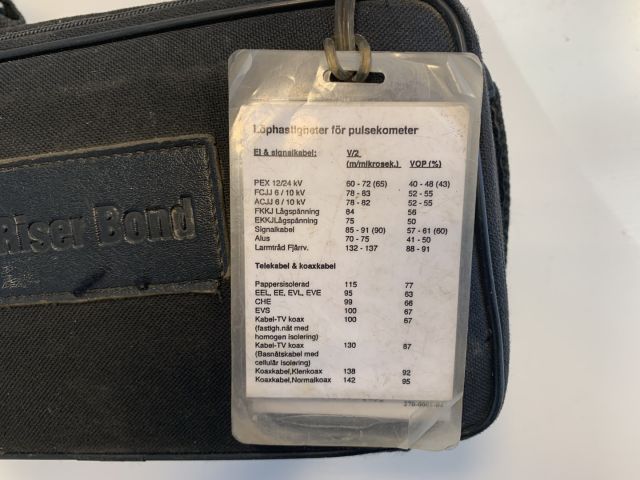 824495-4 Cable Troubleshooter Riser Bond 3300