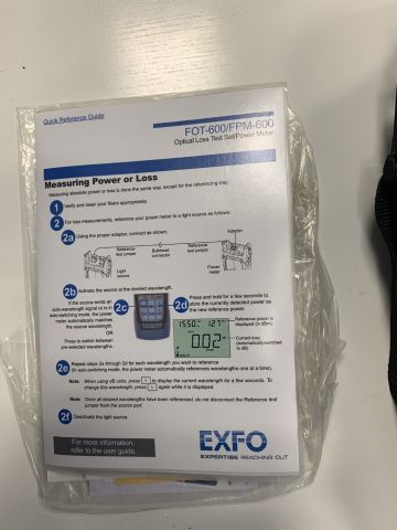 824528-2 Effektmätare EXFO FPM-600