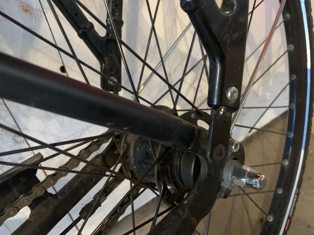 848398-6 Electric bike Black Winther superbe 1 -2019, rep object