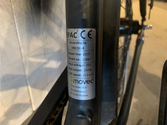 848398-8 Electric bike Black Winther superbe 1 -2019, rep object