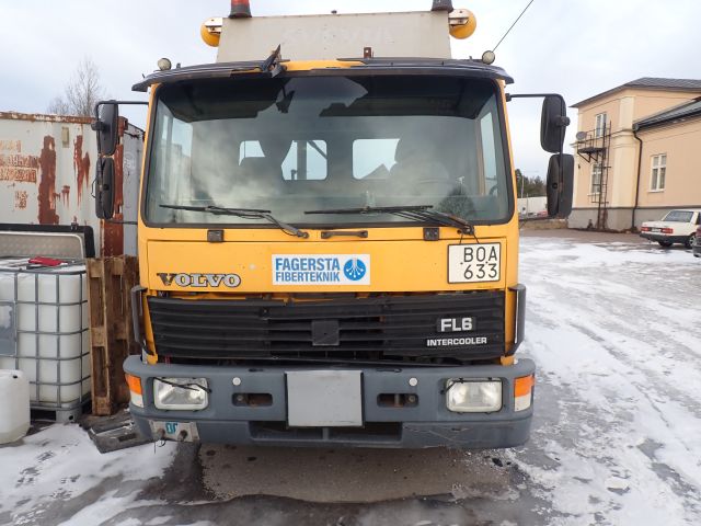 864079-7 VOLVO FL 614 4X2, 1991, 177 hp with tiltable platform