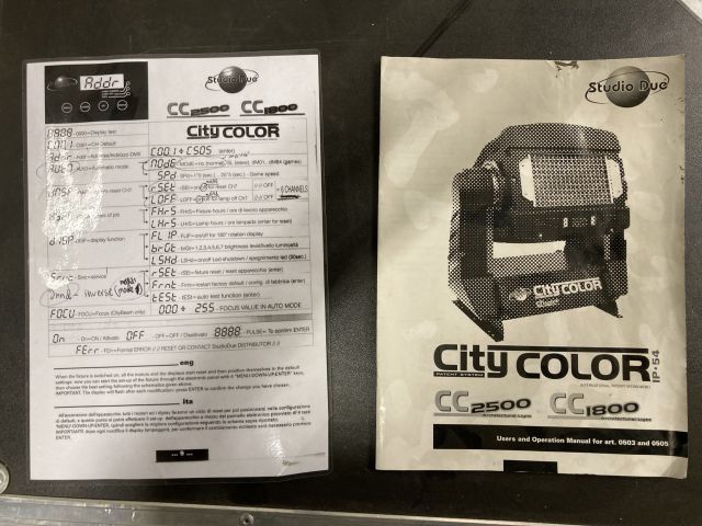 864383-5 Studio Due City Color CC 2500 Architectural Light