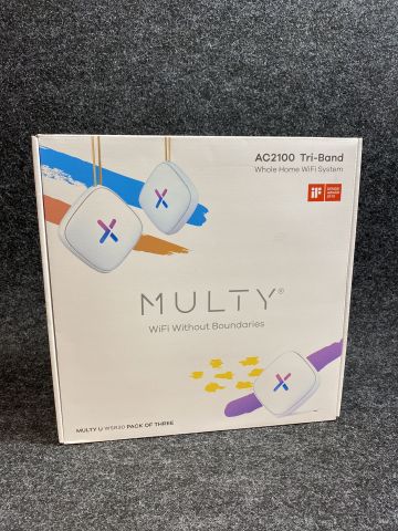 864599-2 Zyxel Multy U WiFi System, 3 pack