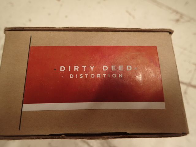 752330-4 Effect Pedal Seymore Duncan Dirty Deed Distortion