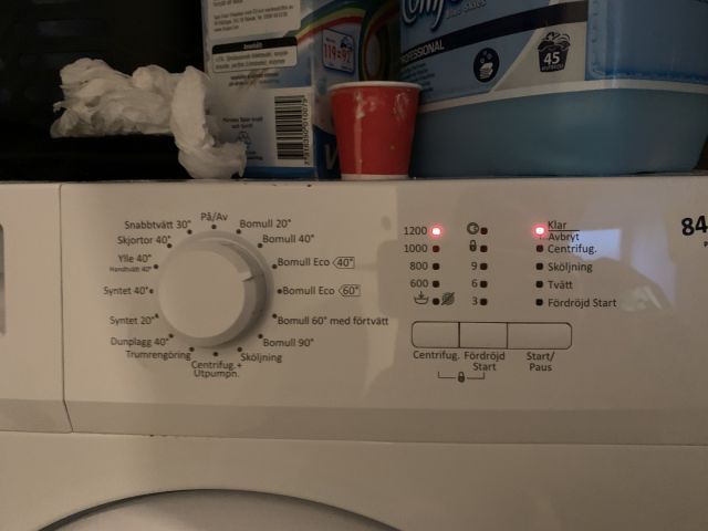 848480-4 Washing machine Cylinda