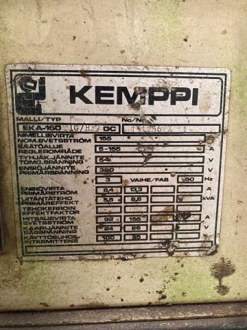 864221-6 Welding KEMPPI EKA-160 HF