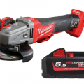 864837-1 Angle slip Milwaukee M18 CAG125X incl 1 pc battery Milwaukee HB5.5