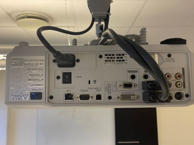 828938-4 Projektor med duk för demontering Mitsubishi WL2650U