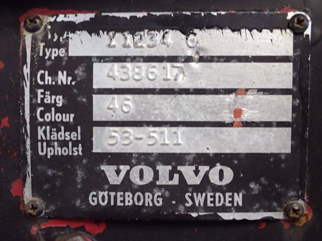 861421-21 Volvo PV Sport. 11234 G, 1966 #ny info #