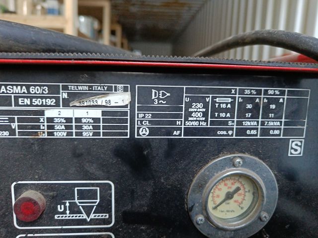 754228-5 Plasma cutter Telwin Superplasma 60/3