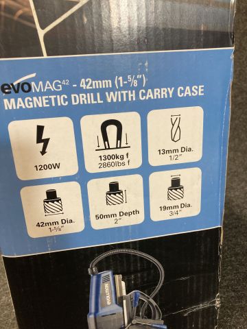 865249-3 Magnetic drill Evolution EVO42