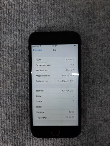 804559-3 iPhone 7 (A1778) # 2