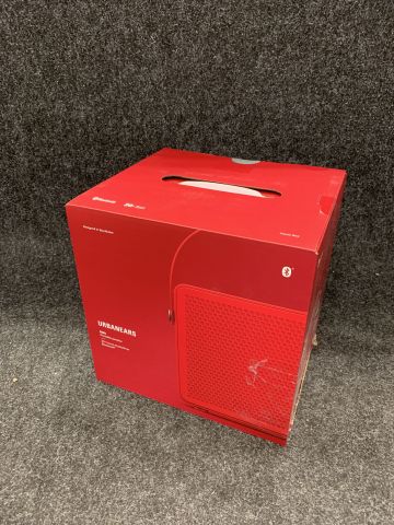 866159-3 Portable bluetooth speaker Urbanears Rålis - Haute Red