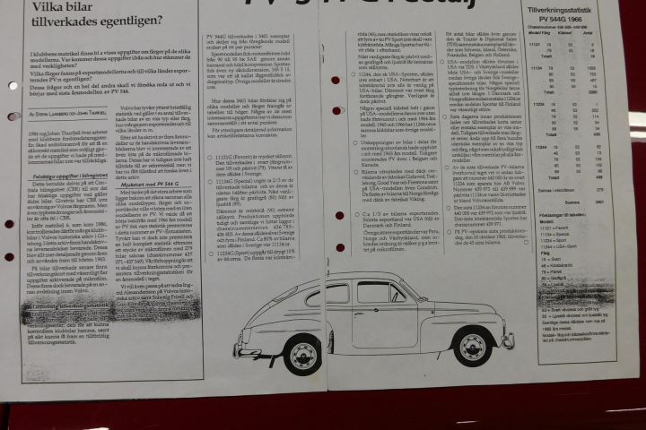 861421-73 Volvo PV Sport. 11234 G, 1966 #ny info #