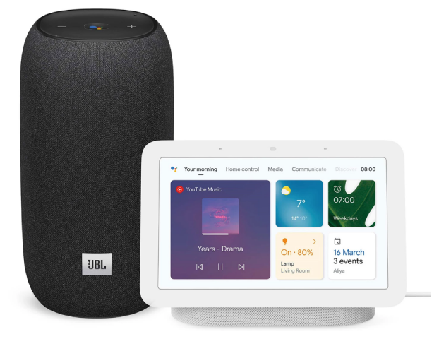 866170-1 JBL Link Portable + Google Nest Hub II