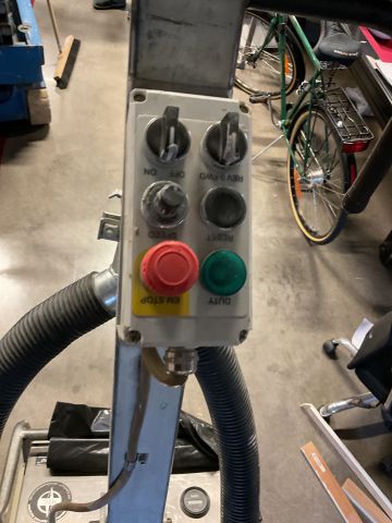 836620-3 Concrete grinder with vacuum cleaner HTC-650E