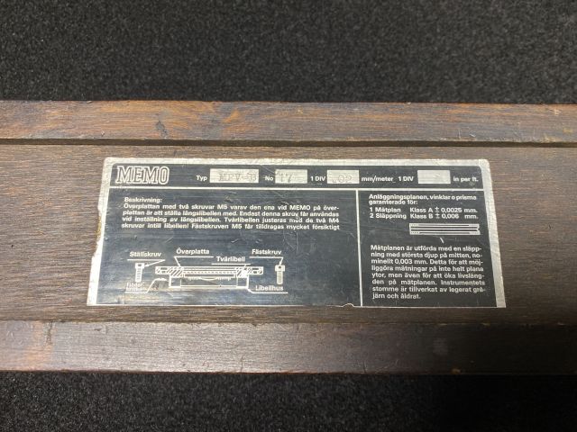 865537-3 Machine spirit level Memo MPV-B 0.02