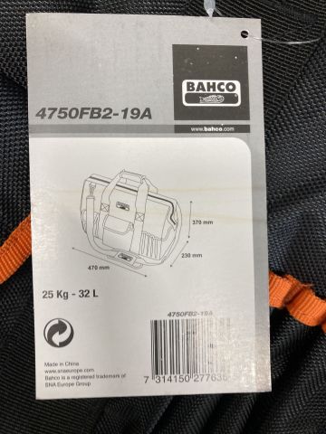 865302-3 3 tool bags Bahco 4750FB2-19A