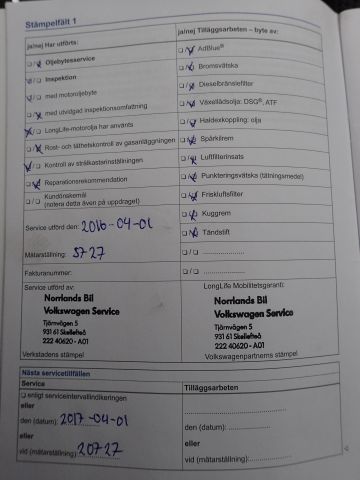 753686-92 Volkswagen AUV GOLF, 2015. Petrol / Gas. LOW MILES