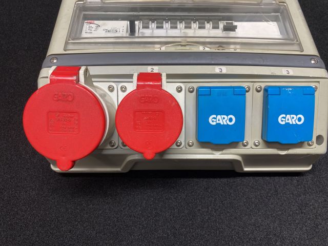 865561-2 Electrical central Garo with earth fault circuit breaker