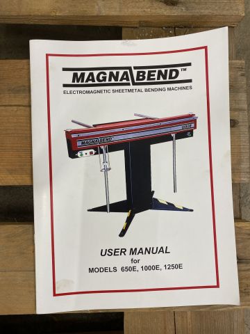865566-7 Folding machine Magnabend 1250E