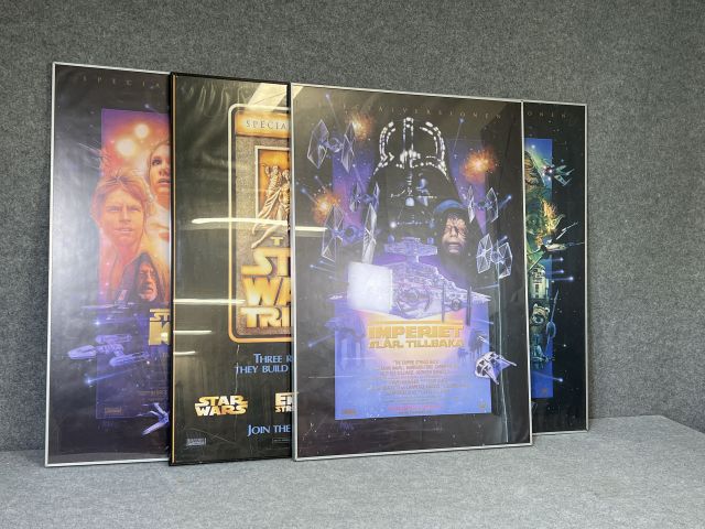 804201-1 Posters, Star Wars och TinTin