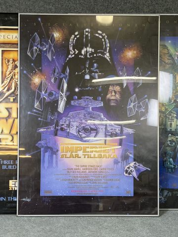 804201-2 Posters, Star Wars och TinTin