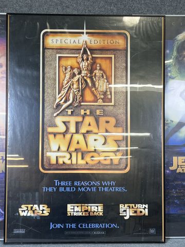 804201-3 Posters, Star Wars och TinTin