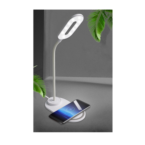 867412-1 LED lamp with built-in wireless charger - Free shipping